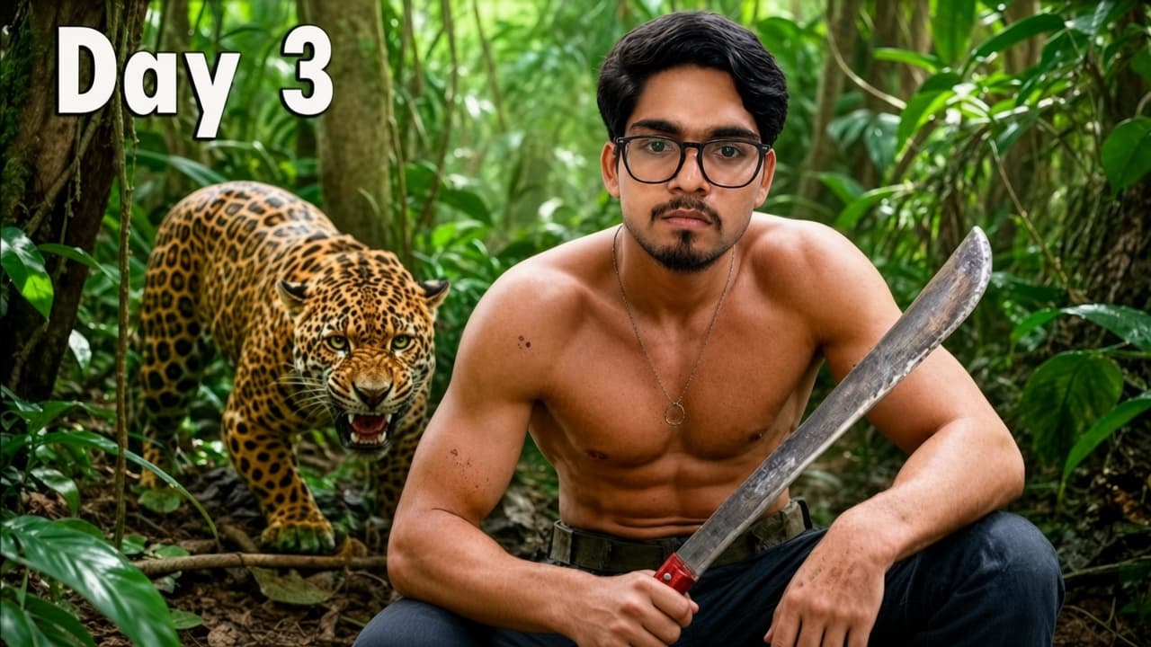 Day 3: Surviving Alone with Predators in the Jungle